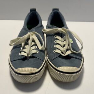 Cariuma Women's Sneakers Suede Blue Trendy Casual